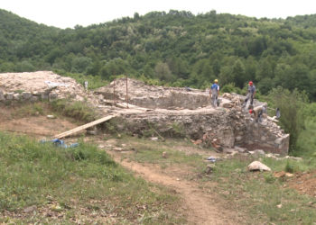 Rekonstrukcija i konzervacija delova monumentalnog utvrđenja na lokalitetu Vrelo-Šarkamen (VIDEO)