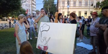 “Čas likovnog” ispred PU Zaječar