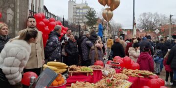 Manifestacija “Ulica Božićne radosti” održana u ulici Timočke bune