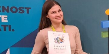 Gimnazijalka Teodora Ignjatović se plasirala na međunarodno takmičenje iz istorije