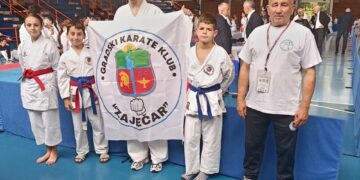 Karatisti GKK „Zaječar“ osvojili pet medalja u Ćupriji