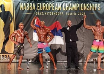 Srđan Pešić iz Zaječara prvi na Evropskom prvenstvu u bodibildingu u Austriji