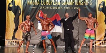 Srđan Pešić iz Zaječara prvi na Evropskom prvenstvu u bodibildingu u Austriji
