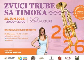 Manifestacija “Zvuci trube sa Timoka” 25. juna u Knjaževcu